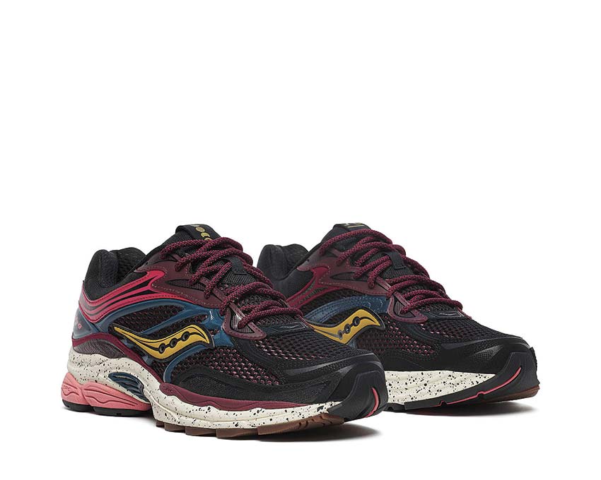 Saucony Progrid Omni 9 Multi vista lateral — parte superior de malla transpirable