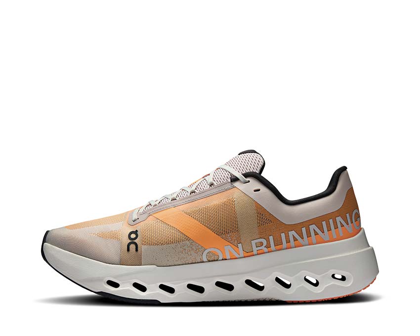 On Cloudsurfer Next Tangerine Detail — atmungsaktives Mesh Herren-Laufschuh
