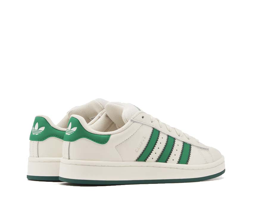 Sohle — flache Gummi Campus 00s White Green