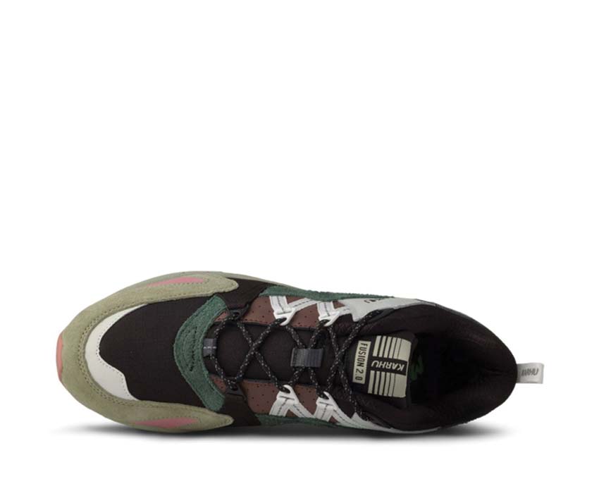 Karhu Fusion 2.0 Multicolor detalle — paleta multicolor vibrante