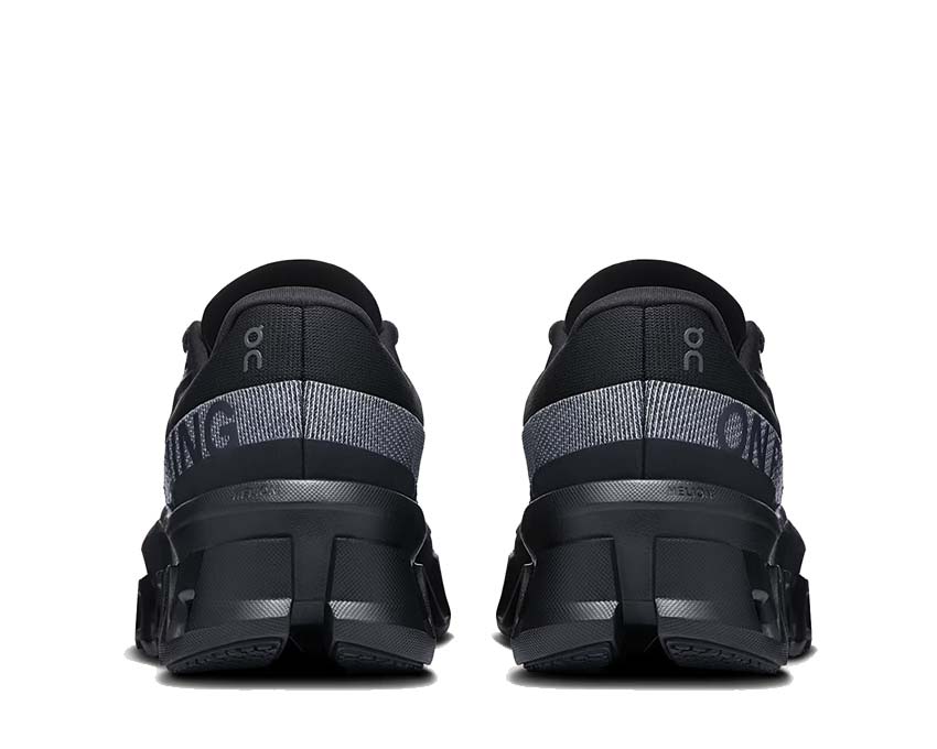 On Cloudmonster 2 Black Sohle — CloudTec schwarzer Herren-Laufschuh