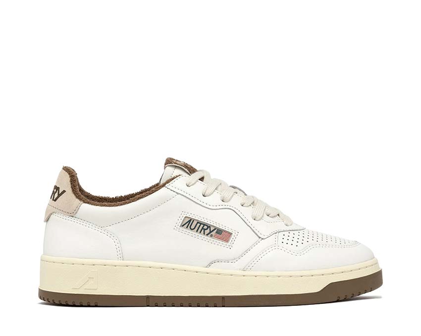 Autry Medalist Low Virgin Sponge — men's sneaker leather retro sport