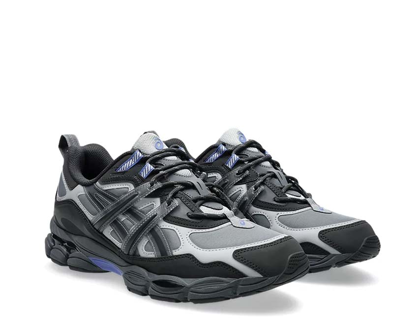 Asics Gel-NYC Utility Metropolis/Graphite vue latérale — tige mesh utilitaire