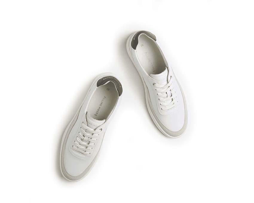 Filling Pieces Mondo Squash Tag detail — premium leather construction