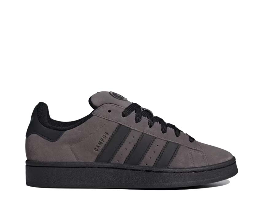 Adidas Campus 00s Charcoal Black — sneaker homme daim semelle gomme plate 3 bandes