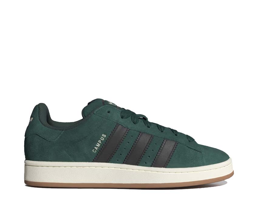 Adidas Campus 00s Collegiate Green — sneaker femme daim vert 3 bandes
