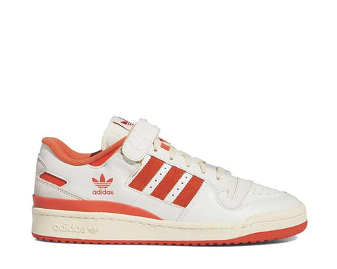 Adidas Forum 84 Low Ivory Yellow — Herren-Sneaker Leder elfenbein Vintage-Basketball