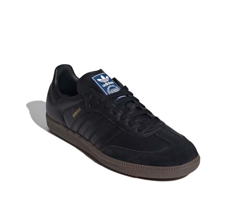 Seitenansicht — Samba OG Core Black Gummisohle