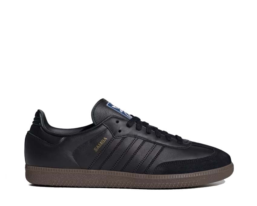 Adidas Samba OG W Core Black Gum — Damen Sneaker Leder Fußball Vintage