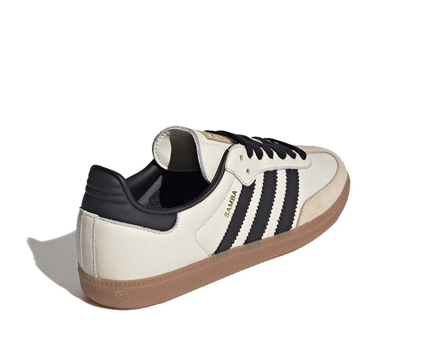 Adidas Samba OG W White Cream Sand Strata semelle — gomme plate football vintage