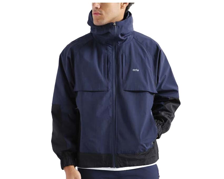 Arte Jeremey Jacket Navy — unisex workwear cut jacket streetwear