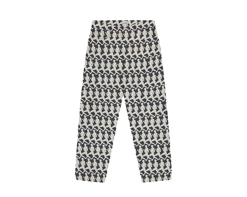 Arte Jones Allover Pants Navy — unisex all-over print pants