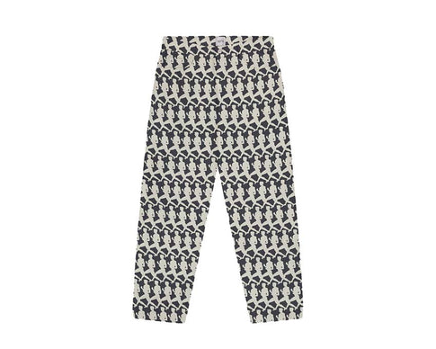 Arte Jones Allover Pants Navy — unisex all-over print pants