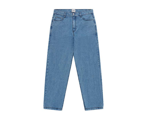 Arte Poage Back Heart Pants Denim — Unisex-Hose Denim Herz hinten