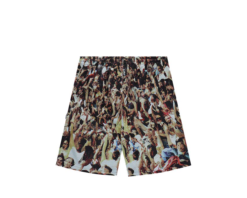 Arte Scottie Mesh Shorts Allover Print Seitenansicht — leichtes Netzmaterial