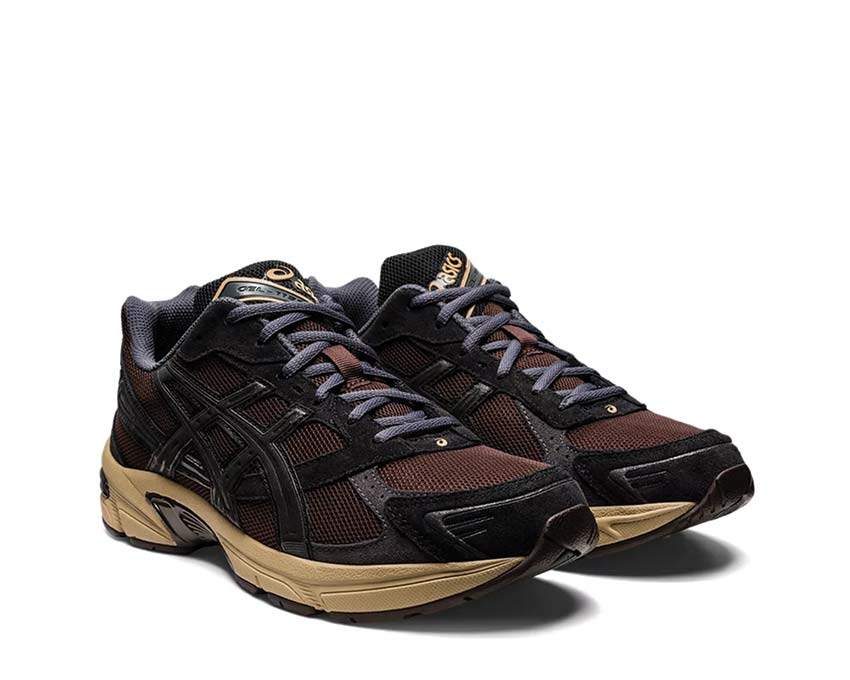 Asics Gel 1130 Coffee Black Seitenansicht — Mesh-Obermaterial