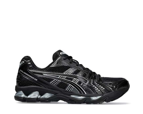 Asics Gel Kayano 14 Black Silver Black/Pure Silver — men's running shoe Gel cushioning front/rear