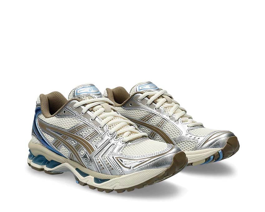 Asics Gel Kayano 14 Pepper Seitenansicht — Mesh-Obermaterial