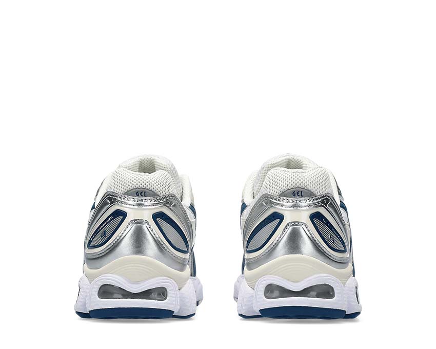 Asics Gel Nimbus 9 White Light Indigo dettaglio — suola Duomax
