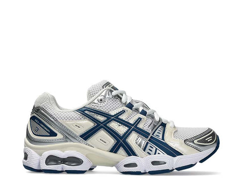 Asics Gel Nimbus 9 White Light Indigo — running donna ammortizzazione Gel Asics