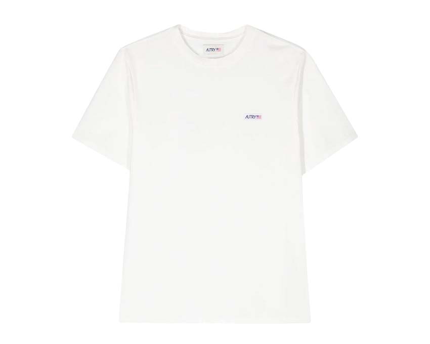 Autry T-Shirt Main White — t-shirt homme coton logo imprimé Autry blanc