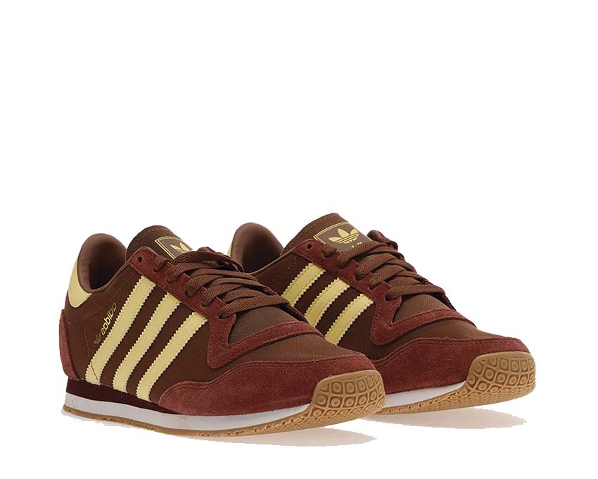 Adidas Galaxy OG W vue latérale — tige mesh et overlays synthétiques