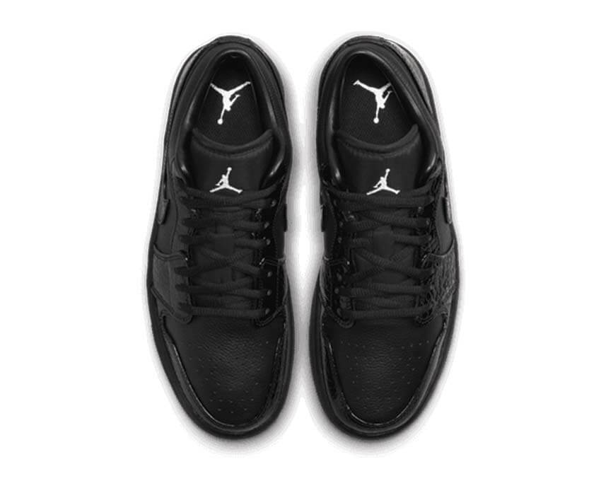 Air Jordan 1 Low SE W Noir semelle — caoutchouc sport basketball streetwear femme