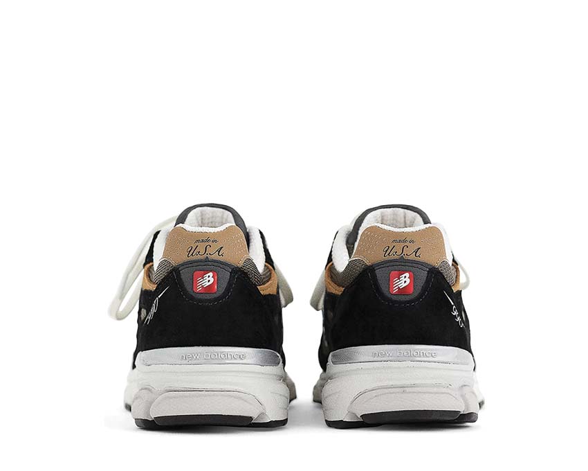 New Balance 990 Made in USA Black Tan Noir/Tan semelle — ENCAP amorti signature