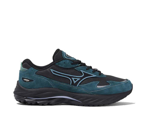Mizuno Wave Rider β Deep Teal — Herren-Sneaker Laufschuh tiefes Blaugrün