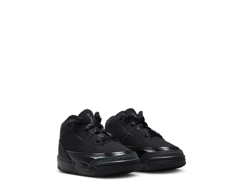 Jordan 3 Retro Black Cat TD semelle — fenêtre Air Jordan 3 tout-petit