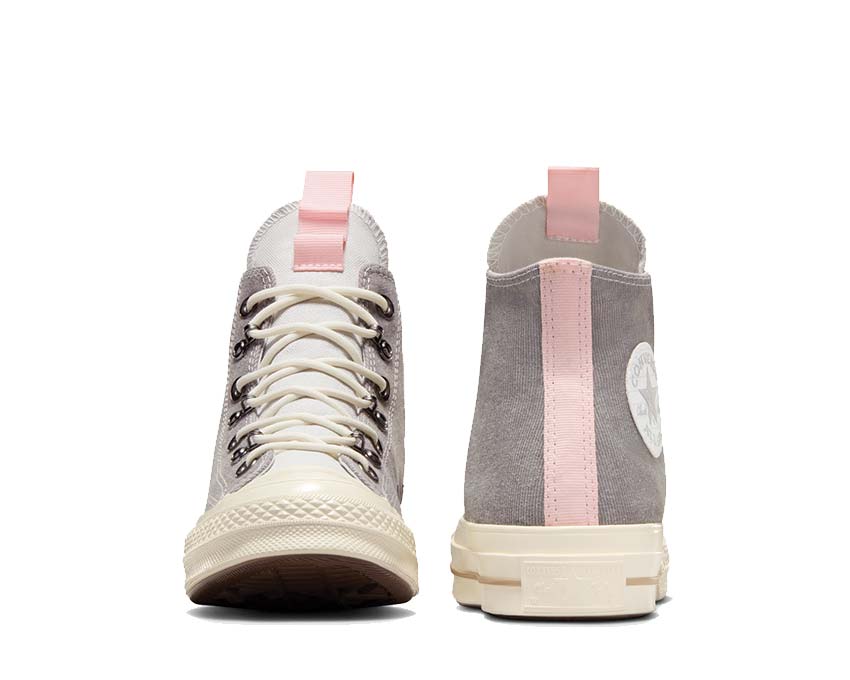 Converse Chuck 70 Hi Origin Story/Donu side view — high embroidered canvas upper