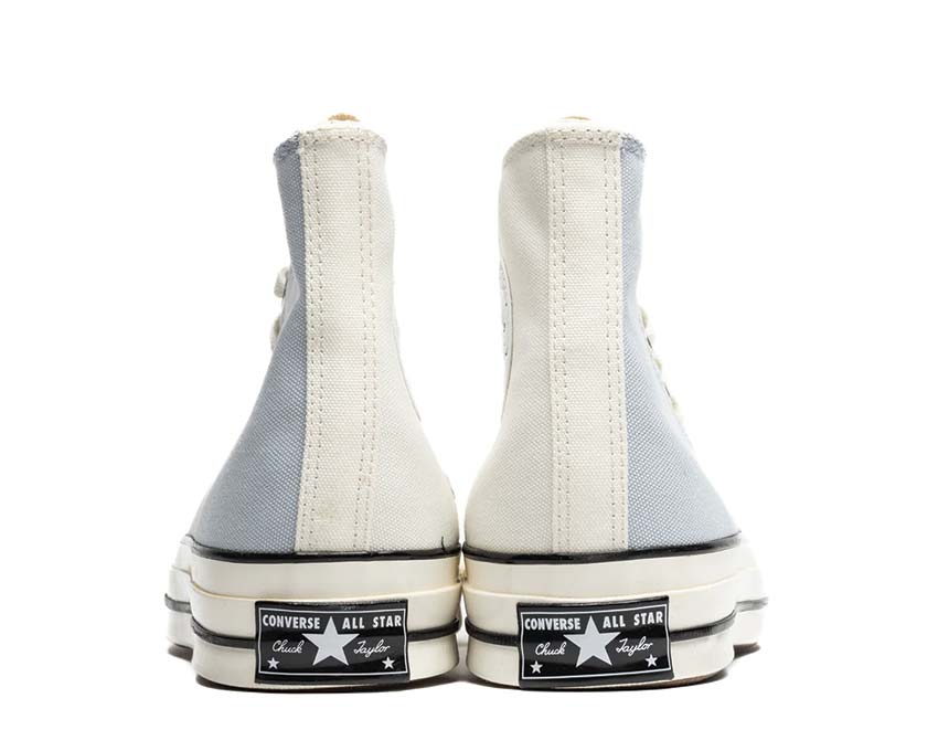 Converse Chuck 70 Hi Ghosted/Vintage White semelle — semelle caoutchouc vulcanisé vintage