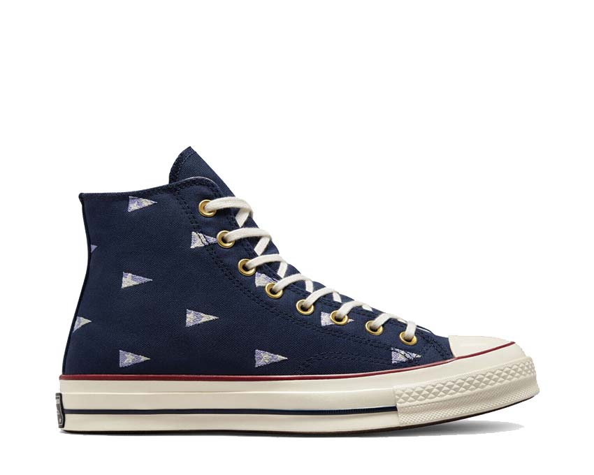 Converse Chuck 70 Hi Navy/Ultra Violet — women's sneaker high top navy and electric violet
