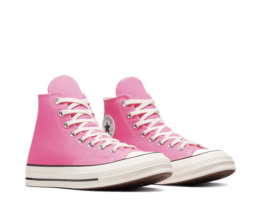 Converse Chuck 70 Hi Pink/Egret/Black Seitenansicht — hoher Schaft Rosa Egret