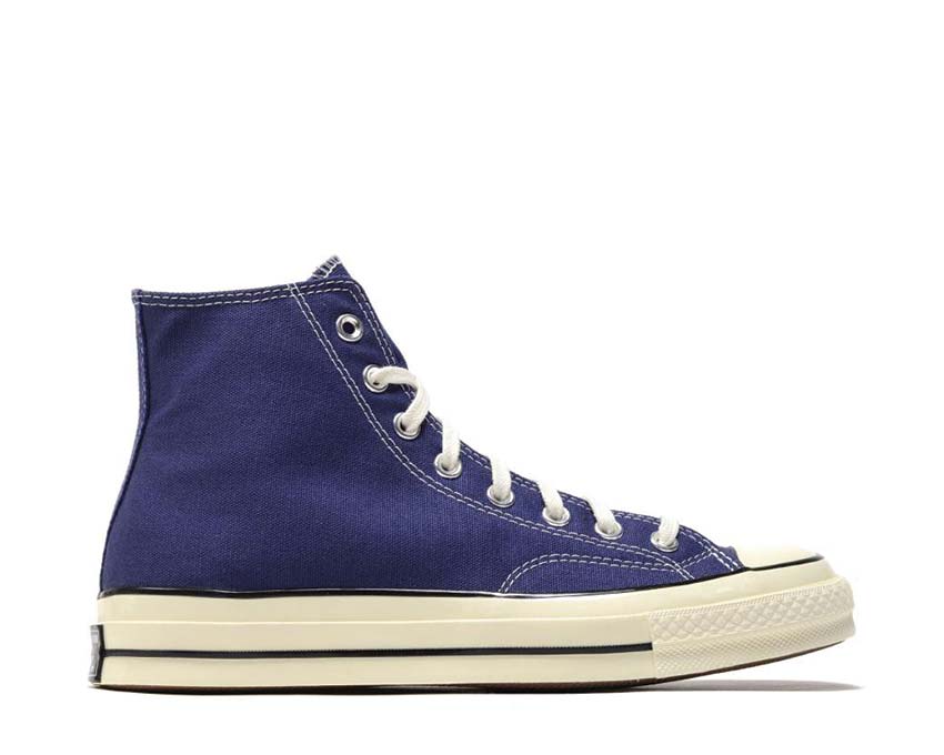 Converse Chuck 70 Hi Uncharted Waters Blue — Damen-Sneaker Segeltuch premium