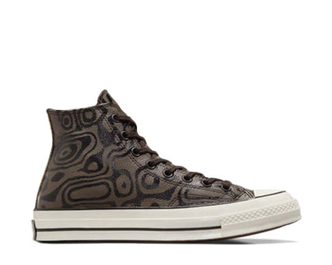 Converse Chuck 70 Hi Wonka Brown Tan Egret — sneaker homme édition Wonka