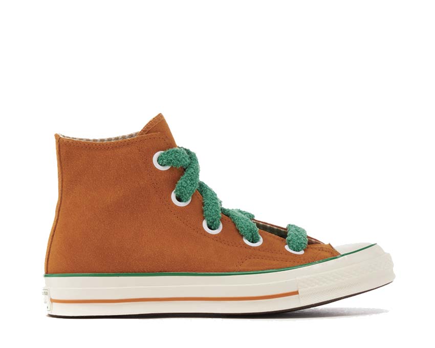 Converse Chuck 70 Hi Wonka Orange Green Egret — sneaker femme édition Wonka