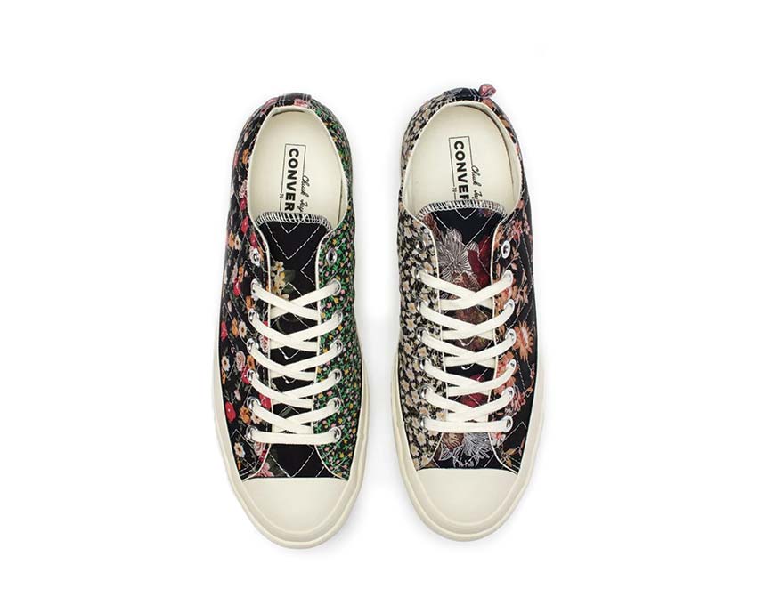 Converse Chuck 70 Ox Beyond Retro Black Egret détail — patch upcycling