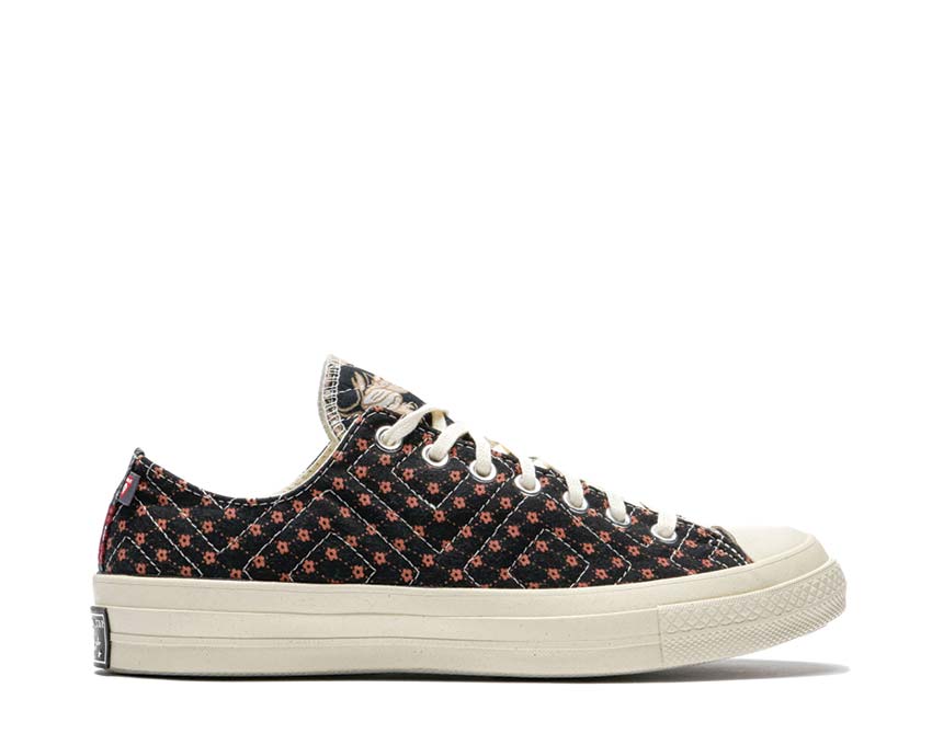 Converse Chuck 70 Ox Beyond Retro Black Egret — sneaker homme toile upcyclée