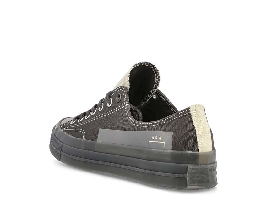 Converse A Cold Wall Chuck 70 OX Pavement/Silver semelle — semelle caoutchouc vulcanisé gris