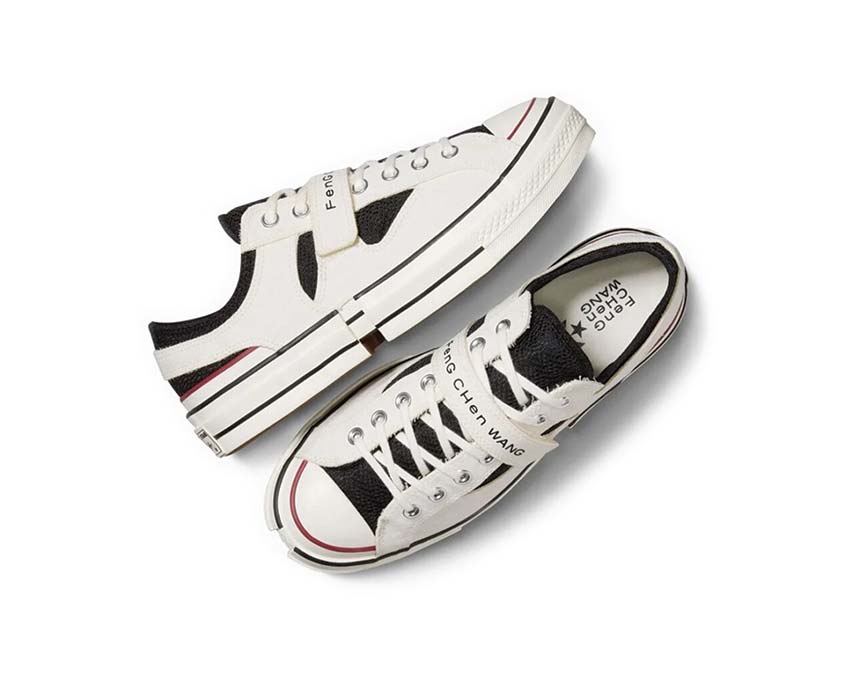 Converse X Feng Chen Wang 2-in-1 Chuck 70 Black/Egret Detail — 2-in-1 Mechanismus Feng Chen Wang