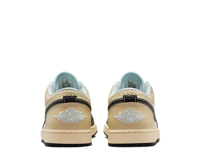 Air Jordan 1 Low SE Coconut Milk back — Jumpman heel retro basketball men