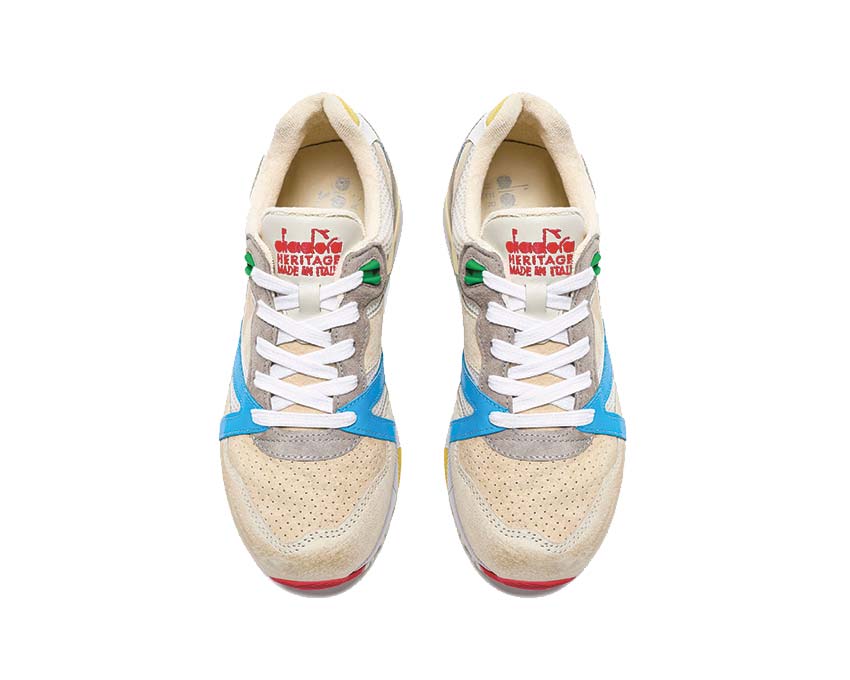 Diadora N9000 Podio Italia Multi Detail — Zunge Fahnen-Stickerei