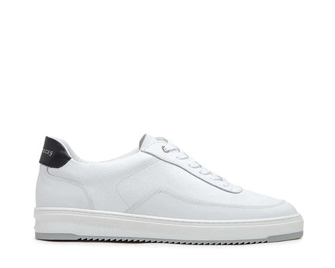Filling Pieces Mondo Crumbs White — Herren-Sneaker Luxus-Leder holländisch