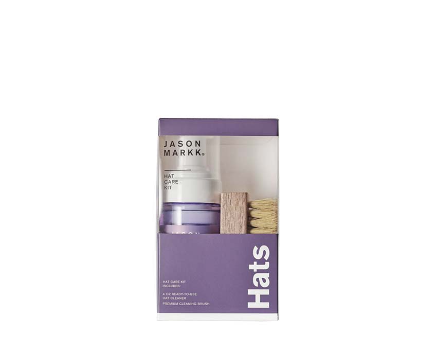 Jason Markk Hat Care Kit — kit entretien casquettes chapeaux nettoyant brosse