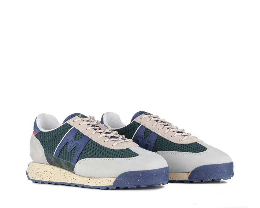 Karhu Mestari Control Foggy Dew/True Navy Seitenansicht — Mesh atmungsaktiv