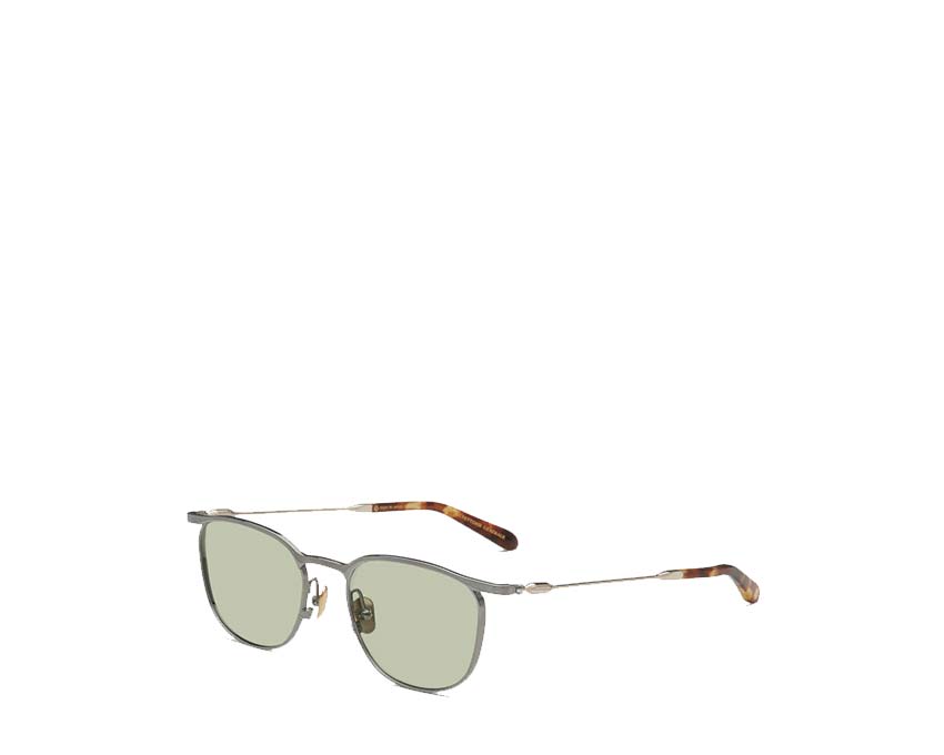 Lunetterie Générale Eldorado Gunmetal/14K Gold vue — monture métal gunmetal or véritable