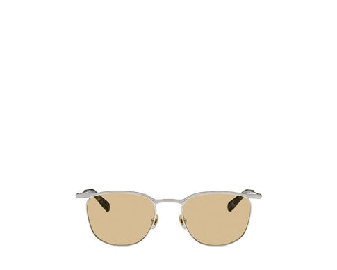 Lunetterie Générale Eldorado White Gold/Palladium — lunettes de soleil or blanc luxe artisanal