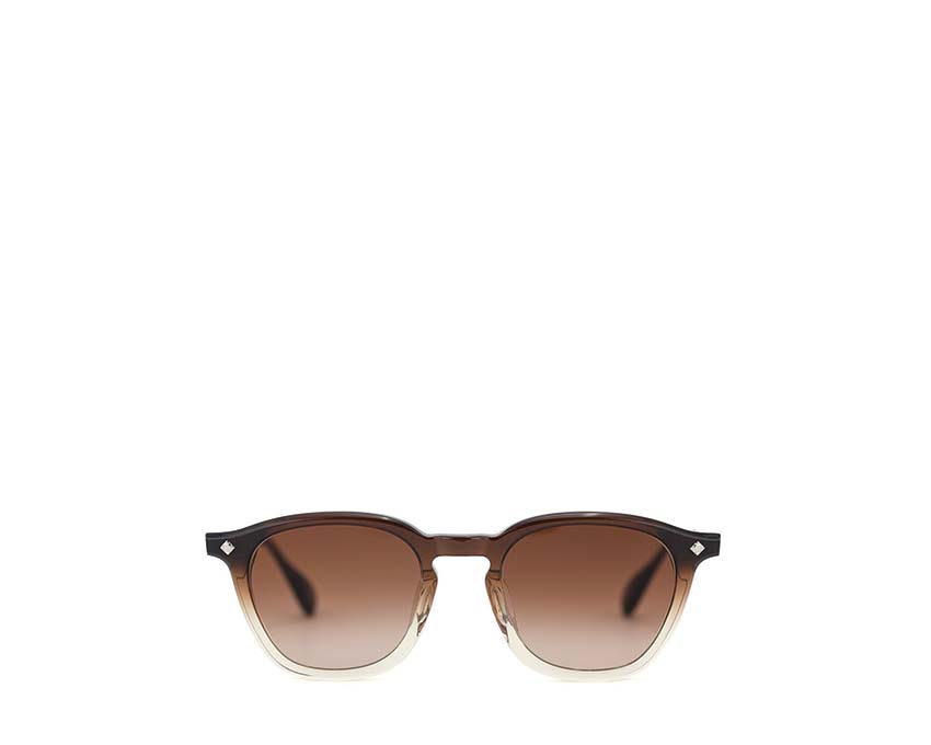 Lunetterie Générale Maestro Gradient Brown — lunettes de soleil unisexe dégradé brun