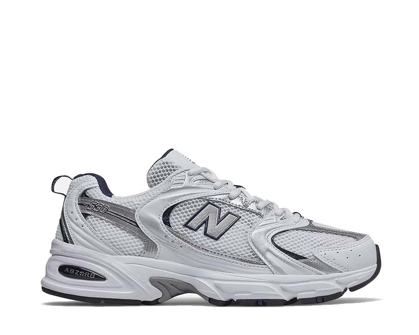 New Balance 530 White Natural Indigo MR530SG — sneaker uomo mesh vintage